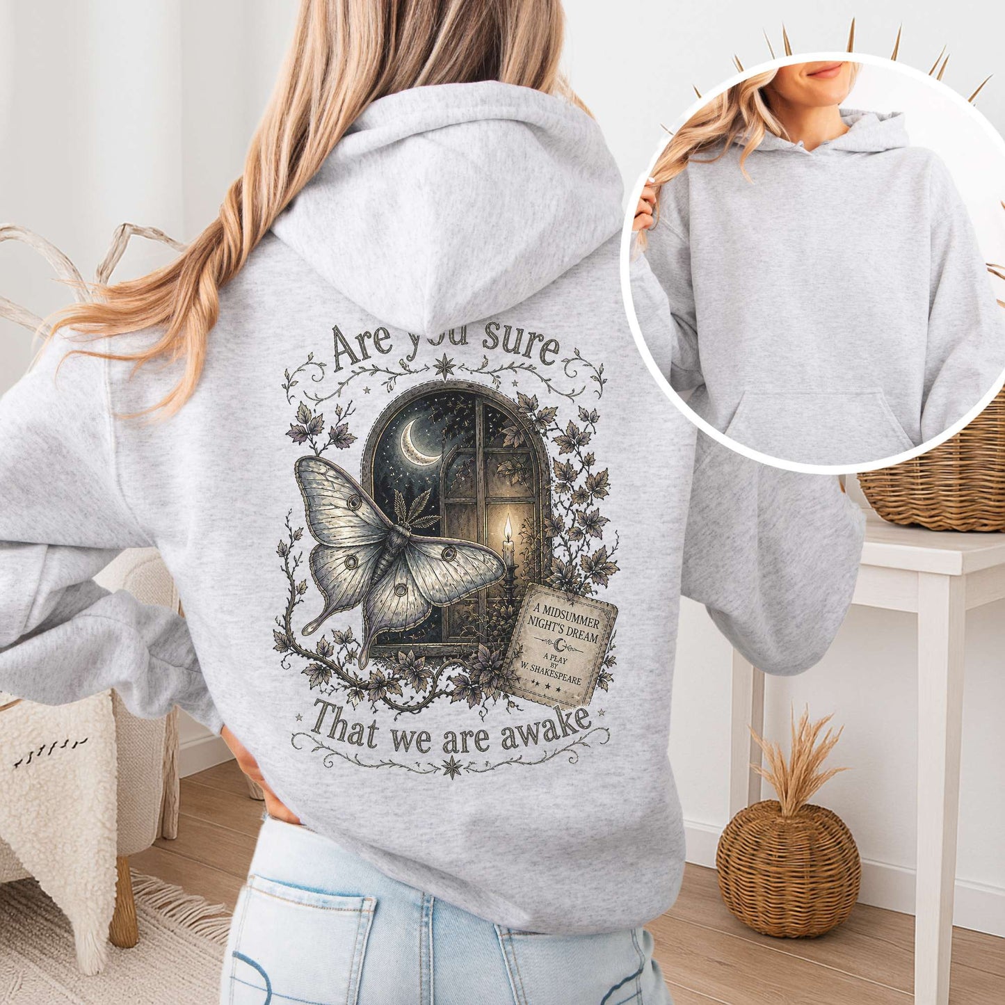 Are You Sure That We Are Awake A Midsummer Night's Dream Shakespeare Hoodie