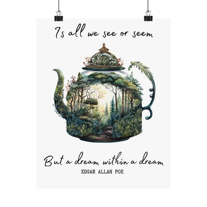 Poster 11″ x 14″ / Matte Design 35A - Art Print The Mystic Eden