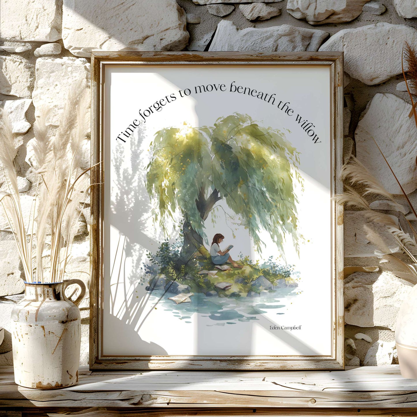 Poster 11″ x 14″ / Matte Design 244B - Art Print The Mystic Eden