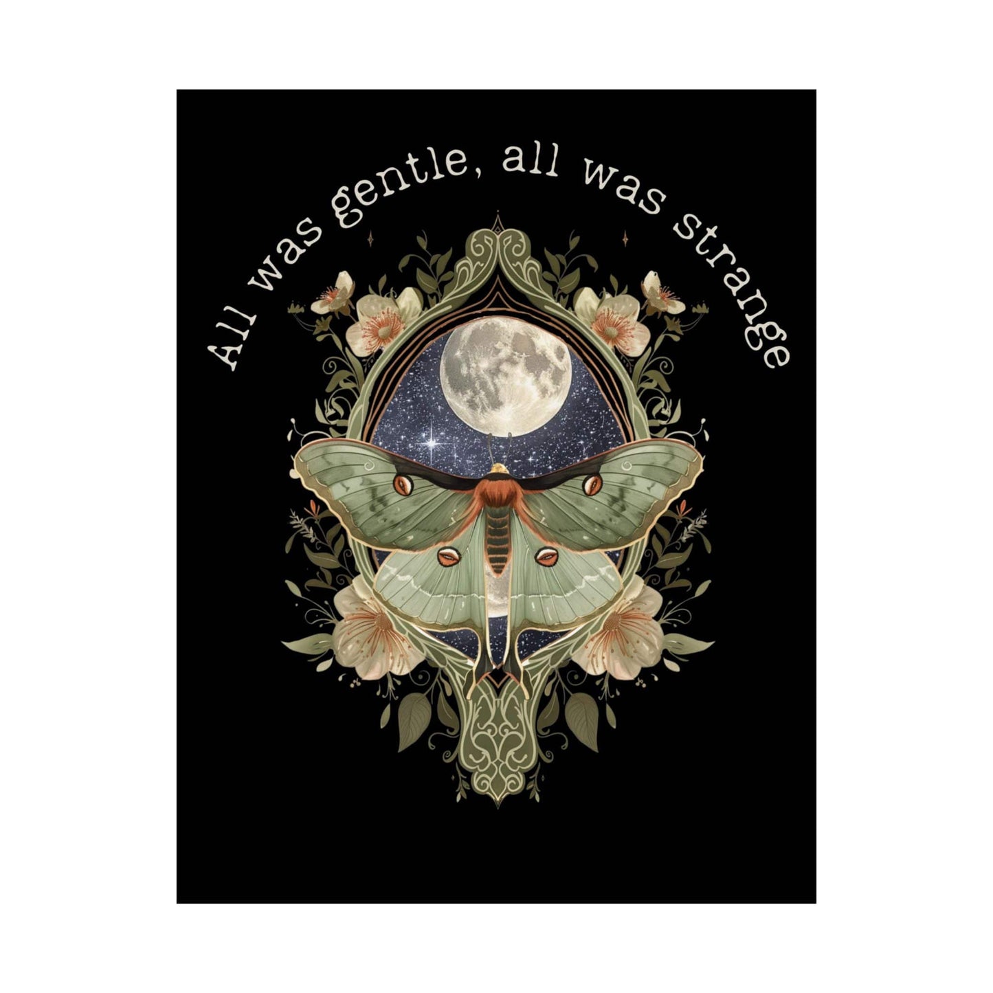Poster 11″ x 14″ / Matte Design 267A - Art Print The Mystic Eden