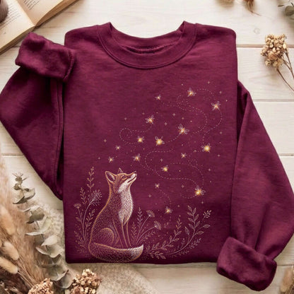 Fox and Fireflies Sweatshirt