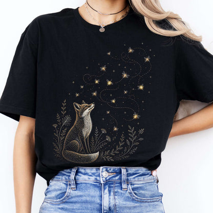 Fox and Fireflies T-Shirt