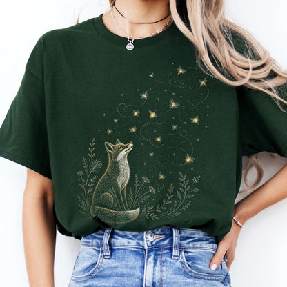Fox and Fireflies T-Shirt