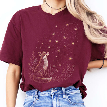 Fox and Fireflies T-Shirt