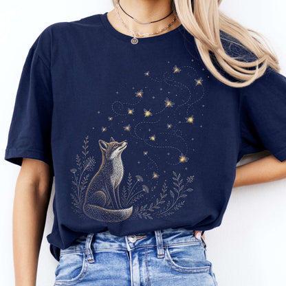 Fox and Fireflies T-Shirt