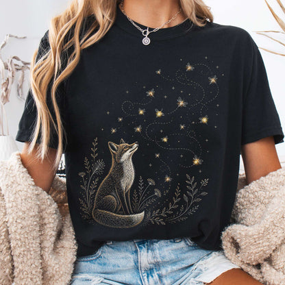 Fox and Fireflies T-Shirt