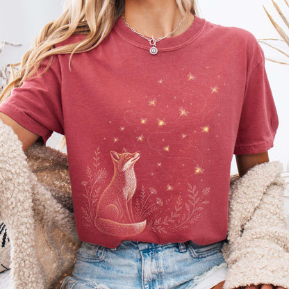 Fox and Fireflies T-Shirt