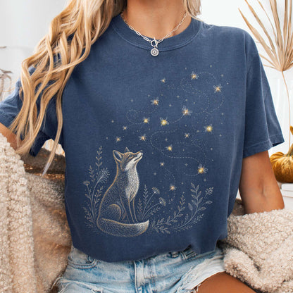 Fox and Fireflies T-Shirt