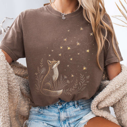 Fox and Fireflies T-Shirt