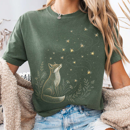 Fox and Fireflies T-Shirt