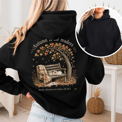 Autumn Is for Readers Literary Hoodie