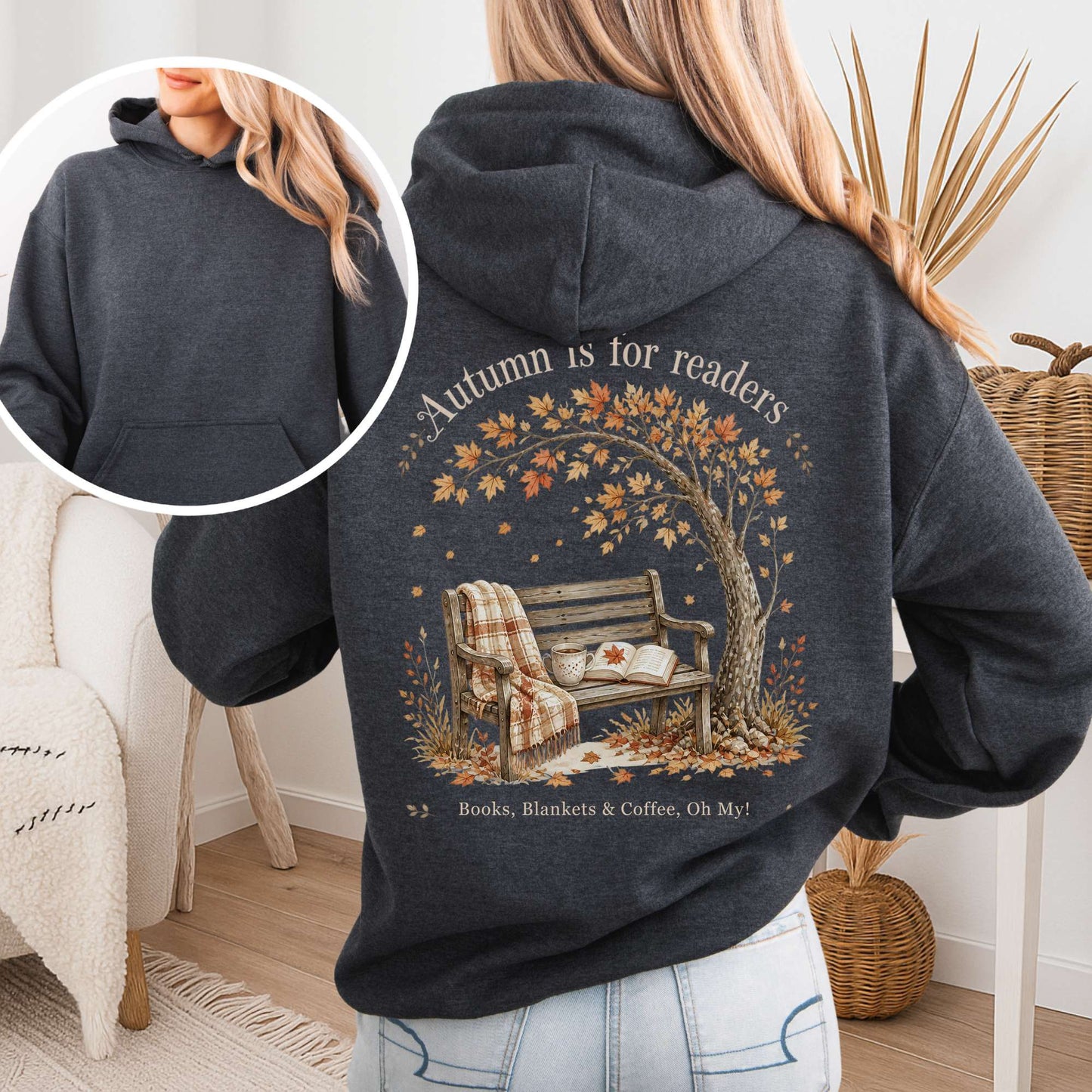 Autumn Is for Readers Literary Hoodie