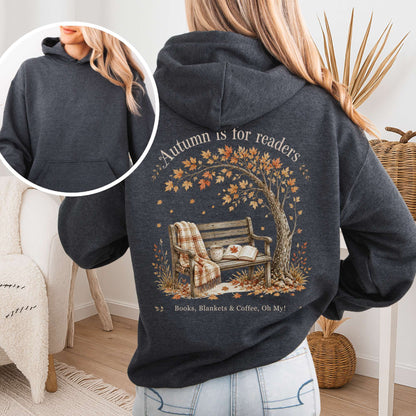 Autumn Is for Readers Literary Hoodie