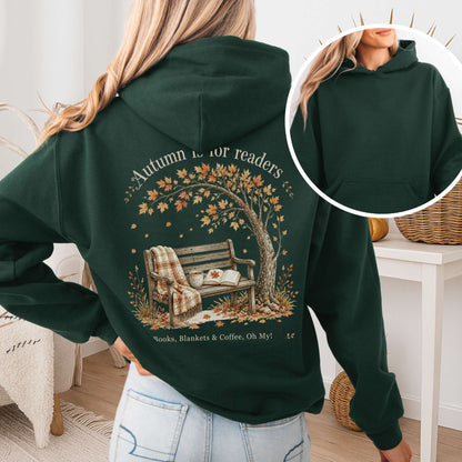 Autumn Is for Readers Literary Hoodie
