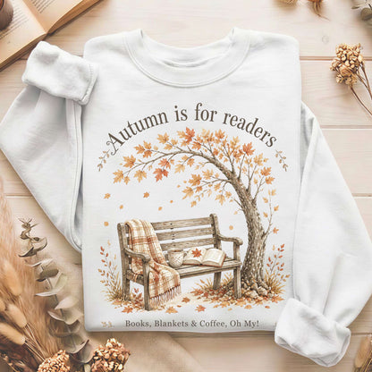 Autumn Is for Readers Literary Sweatshirt