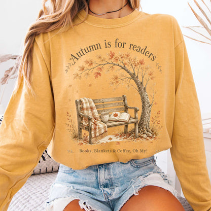 Autumn Is for Readers Literary Long Sleeve