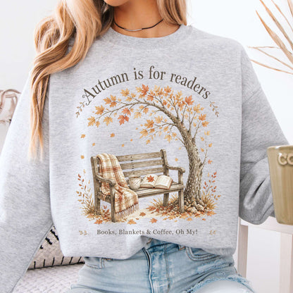 Autumn Is for Readers Literary Sweatshirt