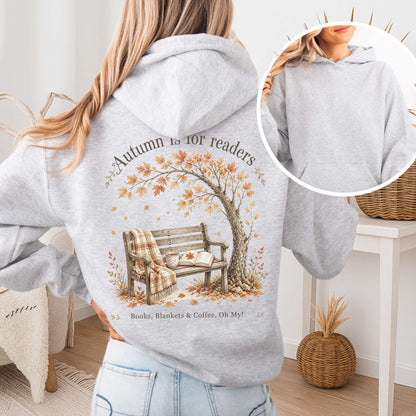 Autumn Is for Readers Literary Hoodie