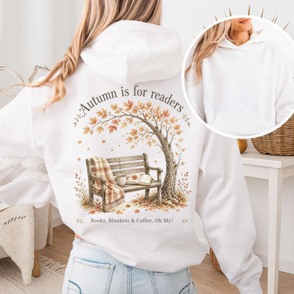Autumn Is for Readers Literary Hoodie
