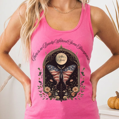 Tank Top Solid Hot Pink / XS Some Strangeness America 250 Women's Lightweight Tank Top The Mystic Eden