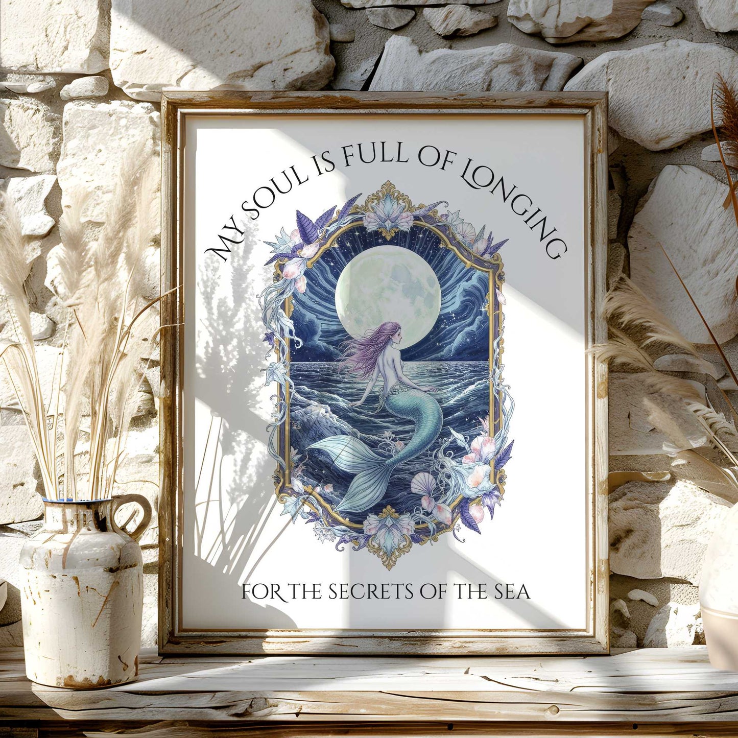 Poster 11″ x 14″ / Matte Design 269B - Art Print The Mystic Eden