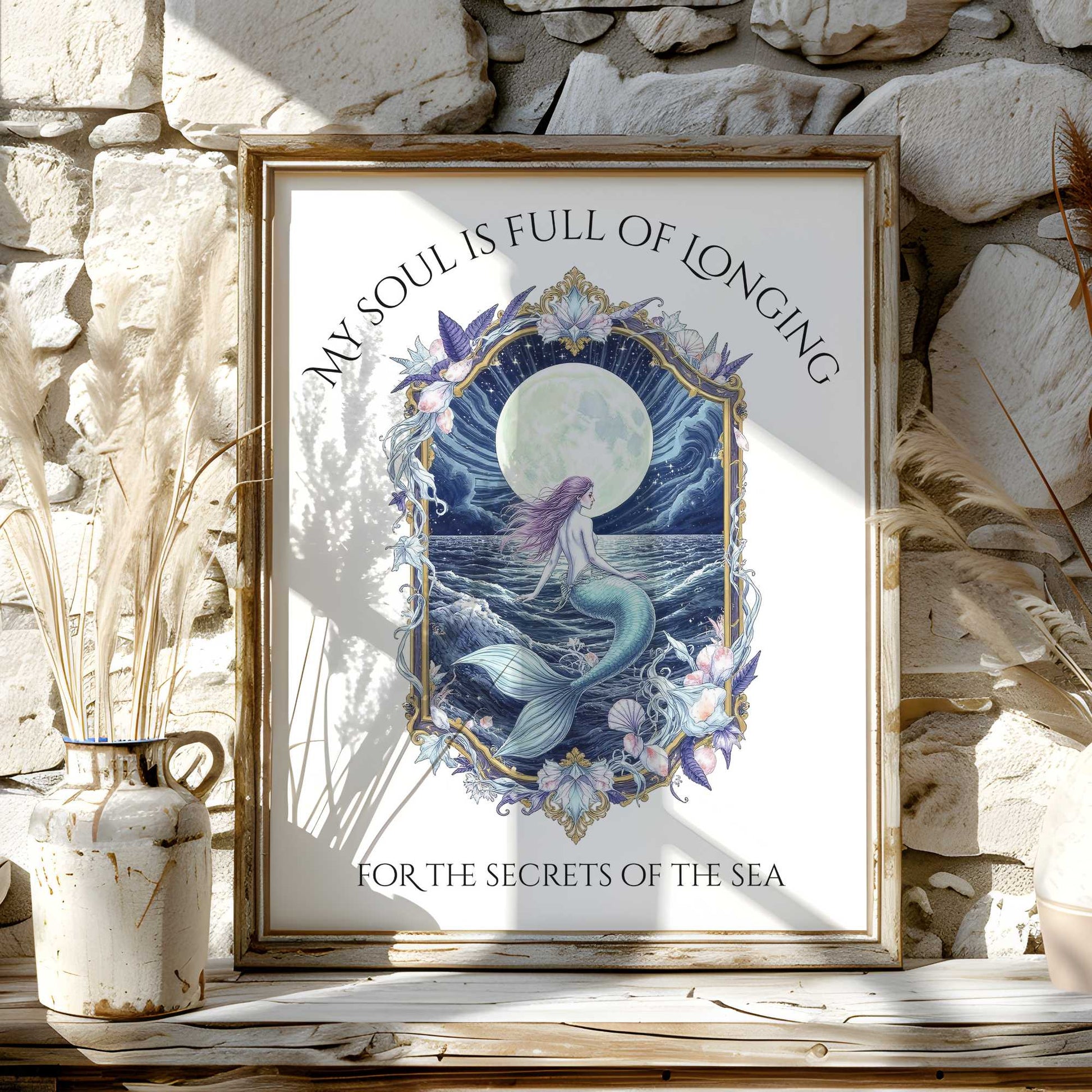 Poster 11″ x 14″ / Matte Design 269B - Art Print The Mystic Eden
