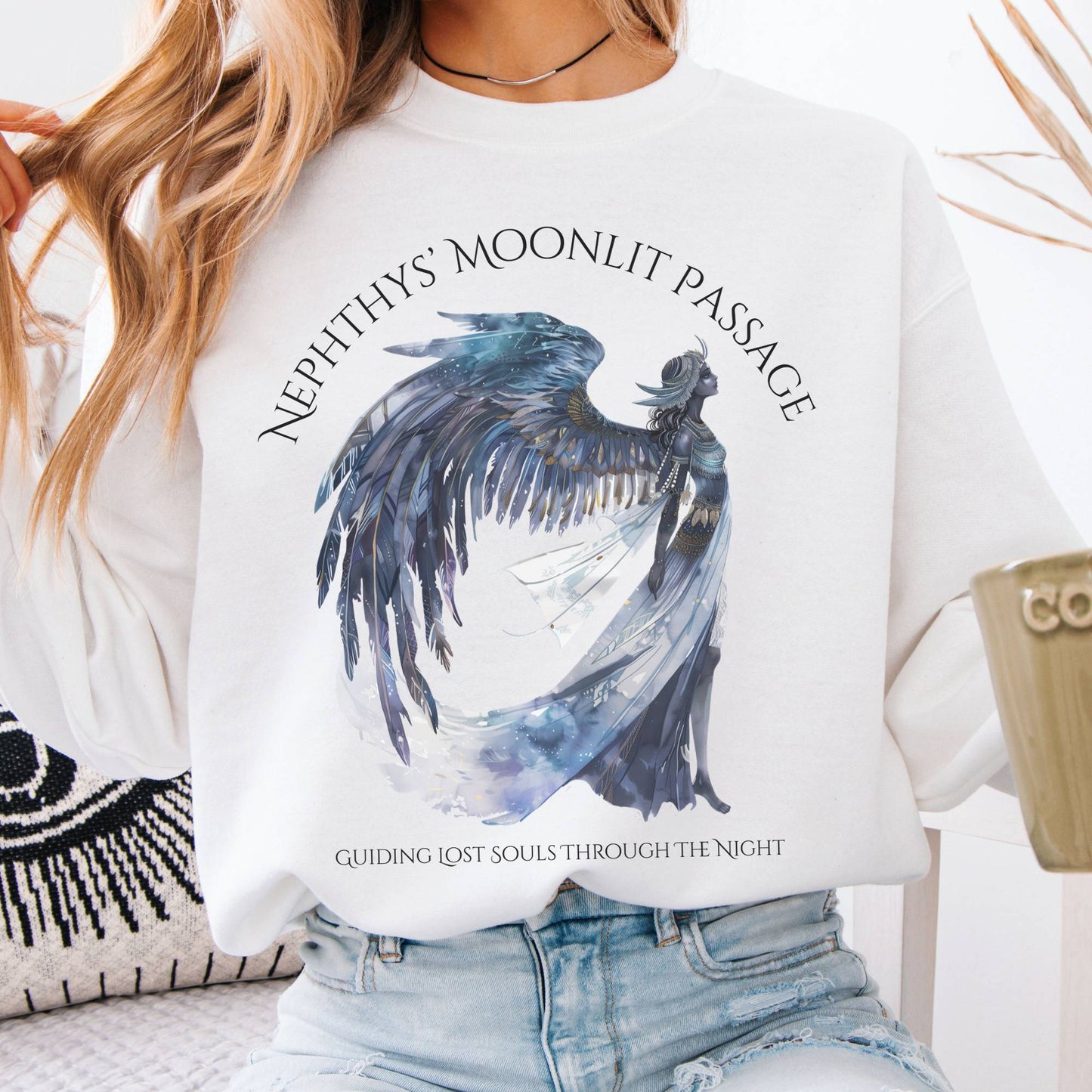 Sweatshirt Design 265 Crewneck Sweatshirt The Mystic Eden