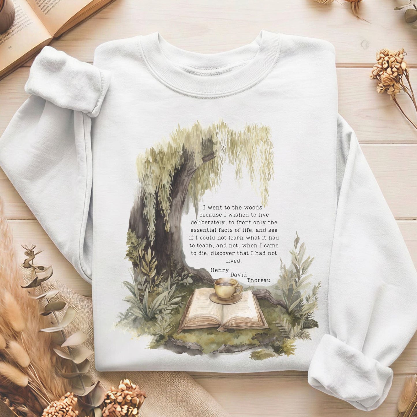 Sweatshirt White / S Design 245 Crewneck Sweatshirt The Mystic Eden