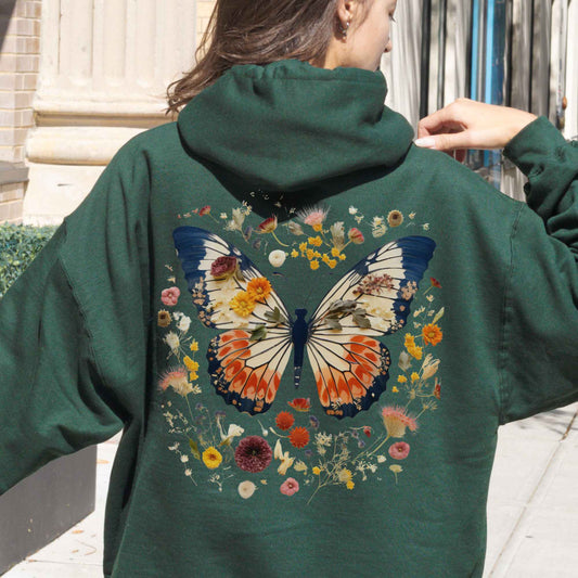 Butterfly Cottagecore Hoodie