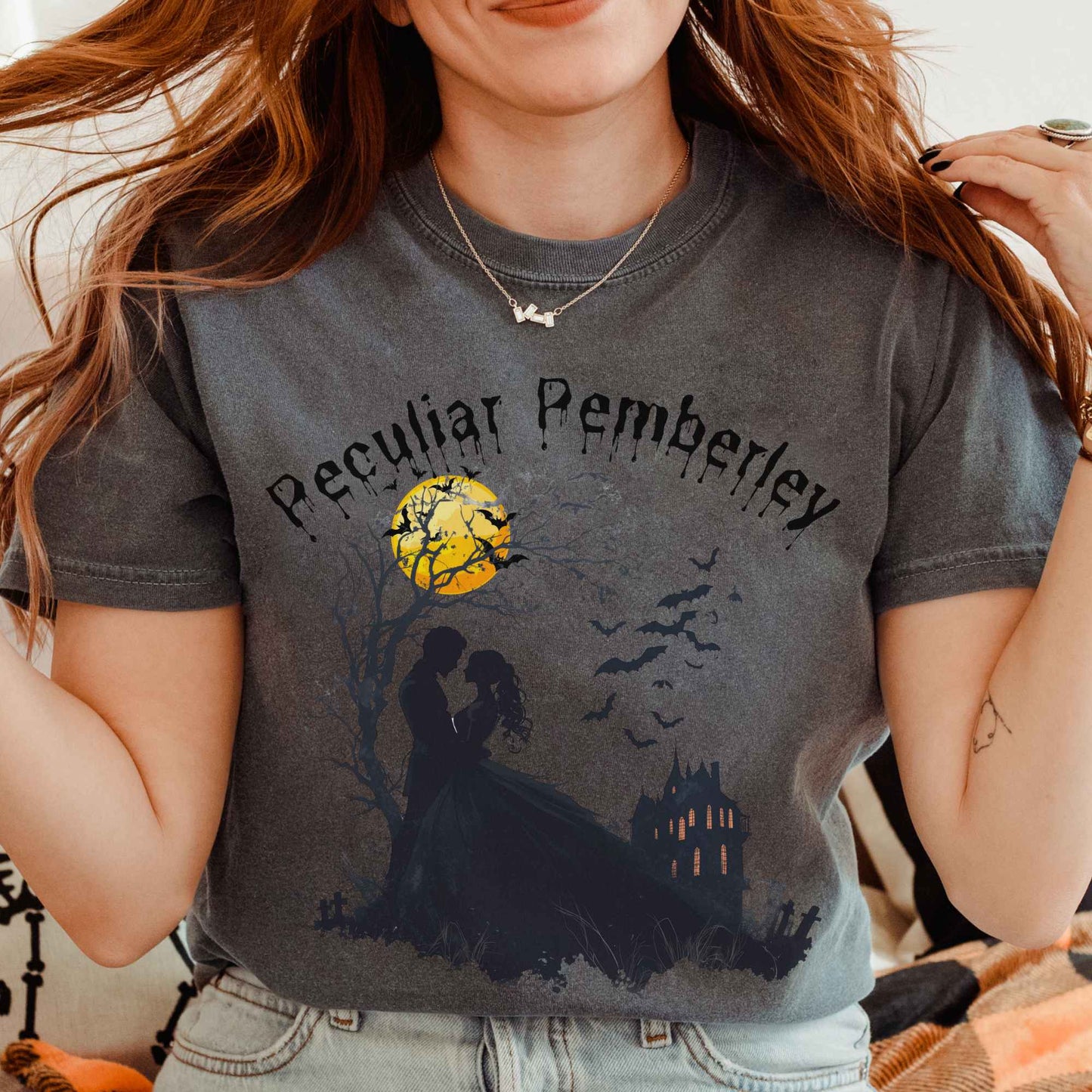 Peculiar Pemberley Pride & Prejudice Halloween Shirt