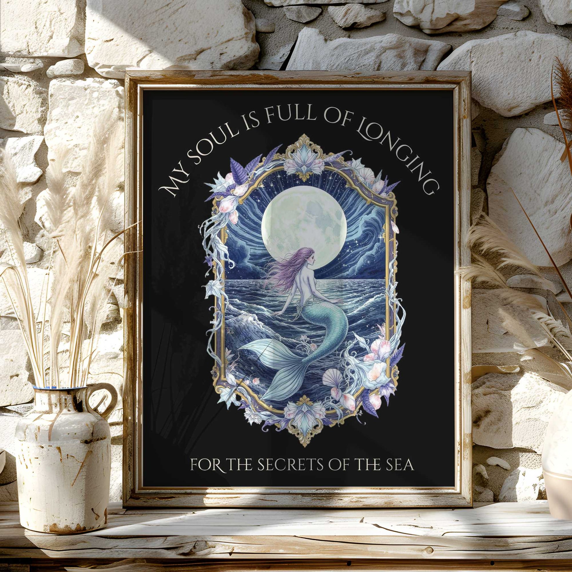 Poster 11″ x 14″ / Matte Design 269A - Art Print The Mystic Eden