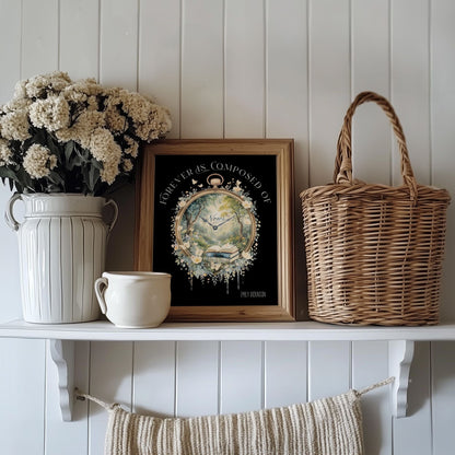Poster 11″ x 14″ / Matte Design 240A - Art Print The Mystic Eden