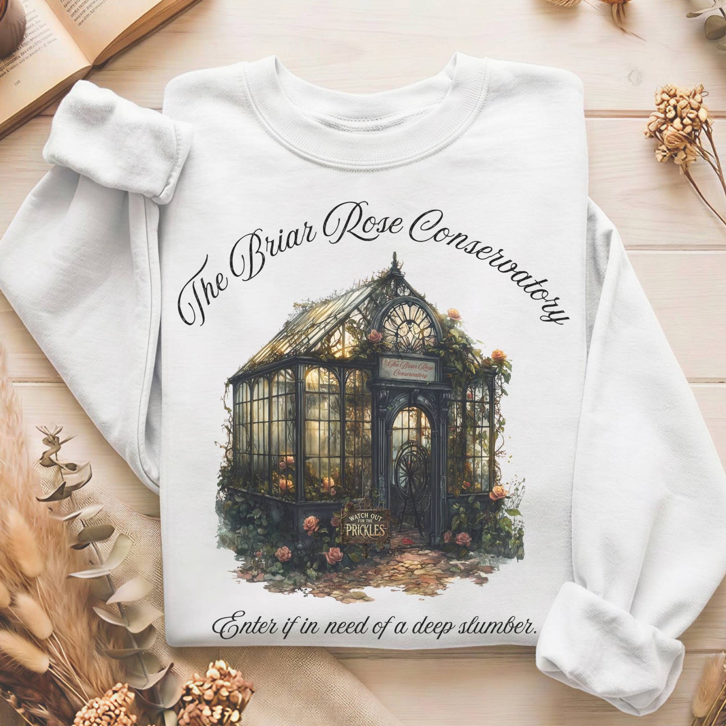 Sweatshirt White / S Design 179 Sweatshirt The Mystic Eden