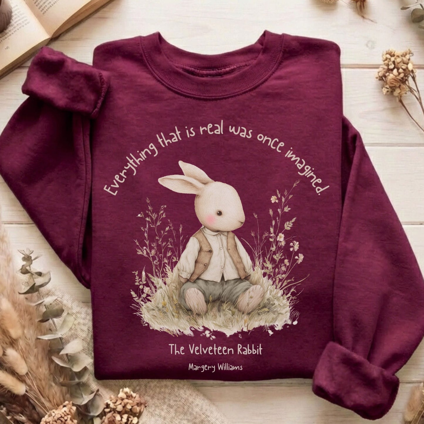 Sweatshirt Maroon / S Design 255 Crewneck Sweatshirt The Mystic Eden