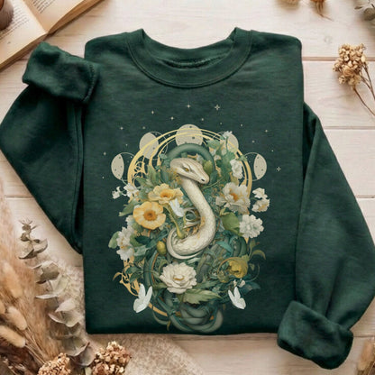 Sweatshirt Forest Green / S Design 45 Sweatshirt The Mystic Eden