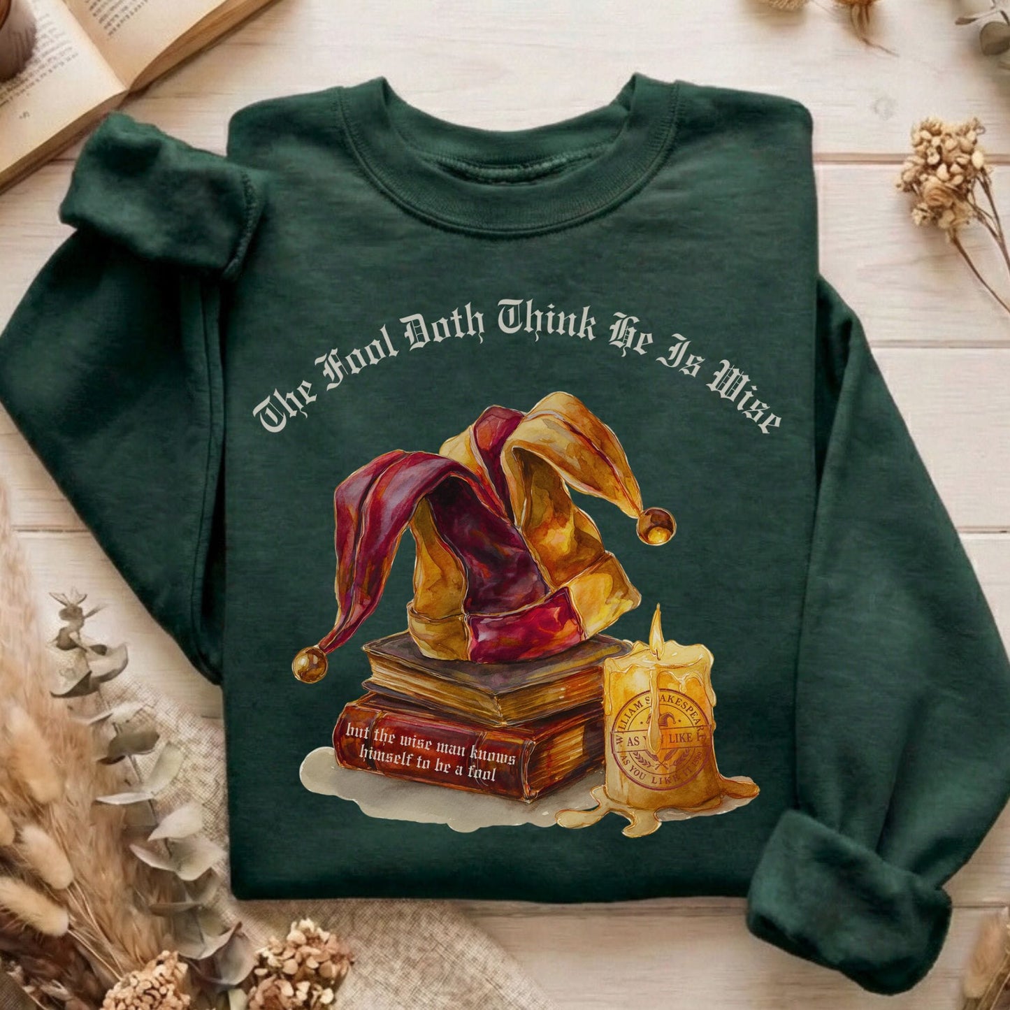 Sweatshirt Forest Green / S Design 246 Crewneck Sweatshirt The Mystic Eden