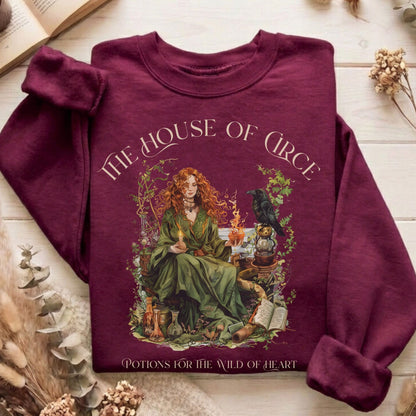 Sweatshirt Maroon / S Design 214 Sweatshirt The Mystic Eden