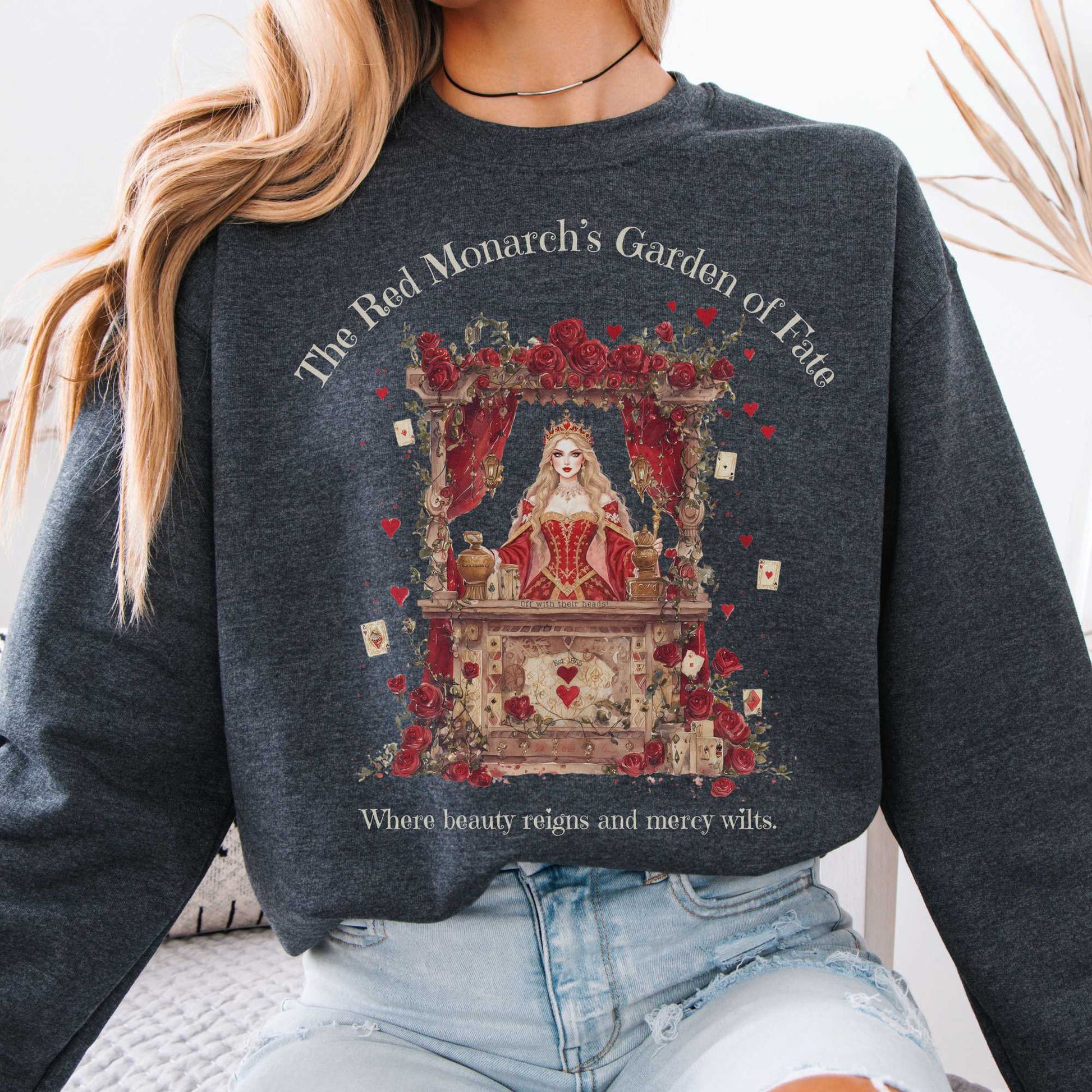 Sweatshirt Design 258 Crewneck Sweatshirt The Mystic Eden