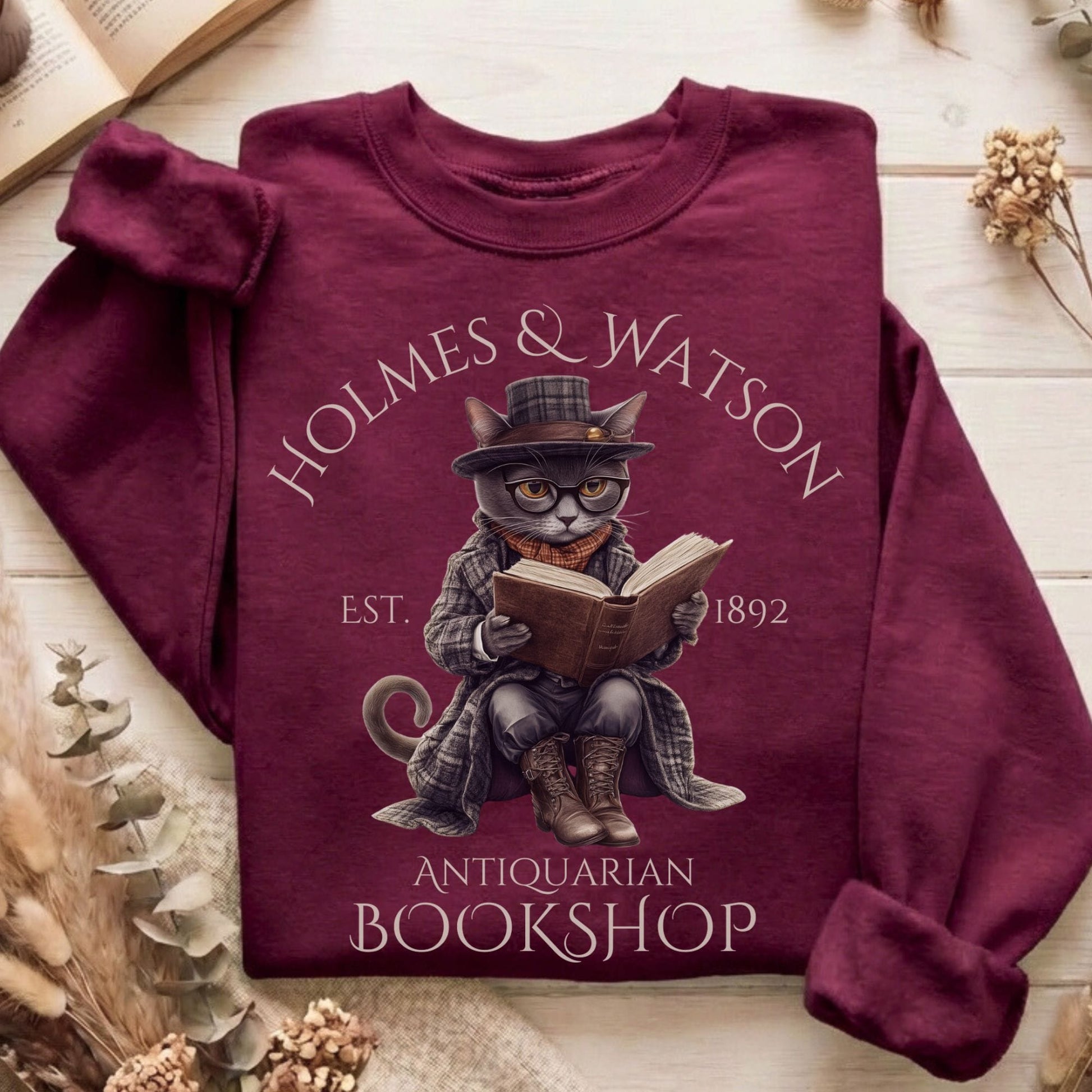 Sweatshirt Maroon / S Design 68 Sweatshirt The Mystic Eden