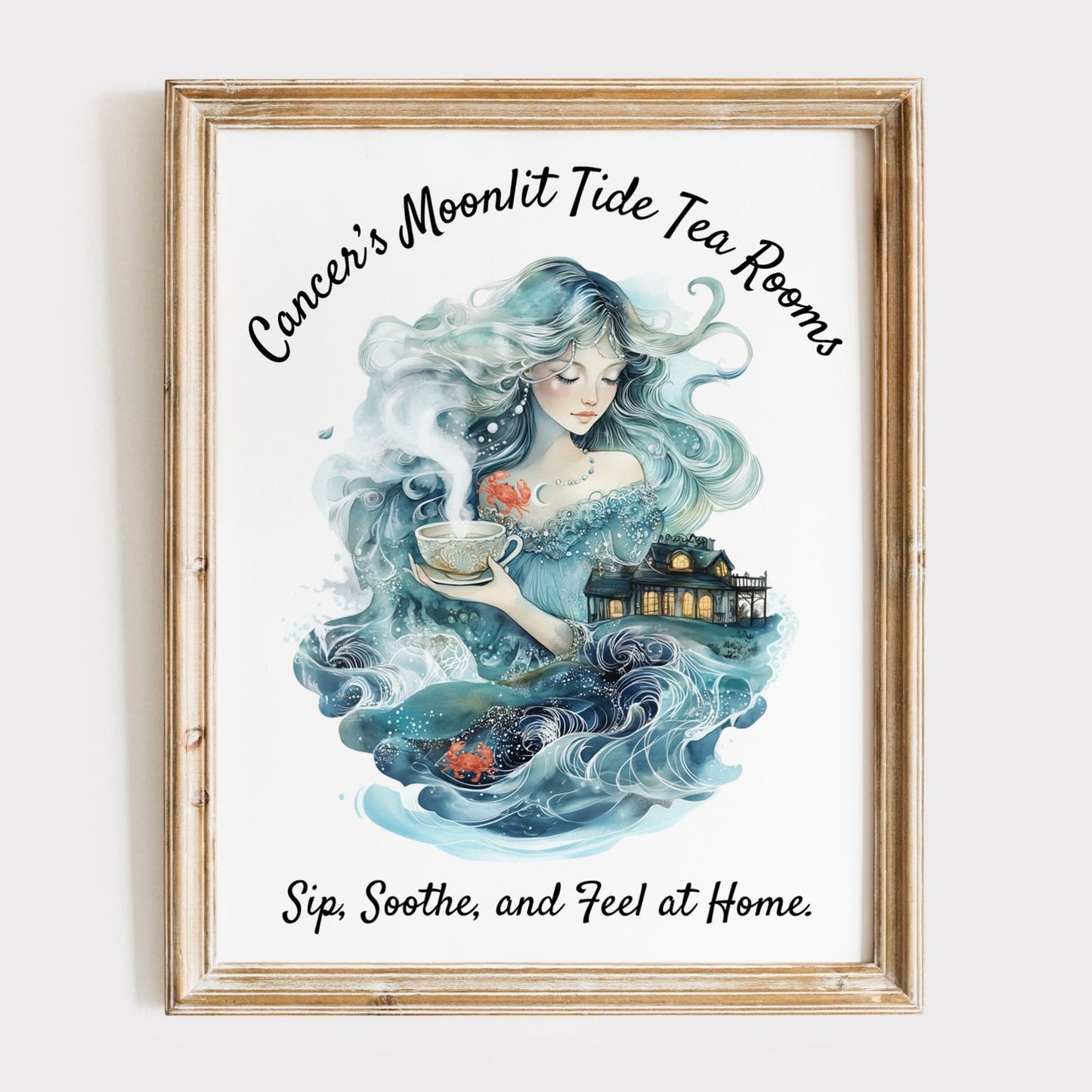 Art Prints 11″ x 14″ / Matte Design 149A - Art Print The Mystic Eden