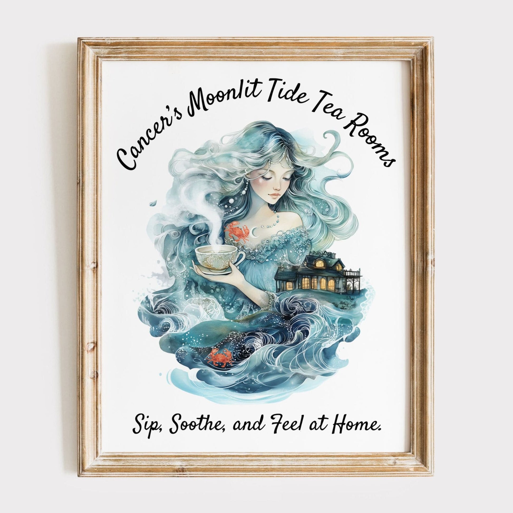 Art Prints 11″ x 14″ / Matte Design 149A - Art Print The Mystic Eden