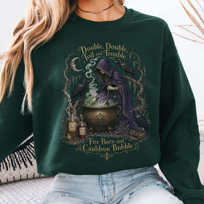 Sweatshirts Forest Green / S Design 336 Crewneck Sweatshirt The Mystic Eden