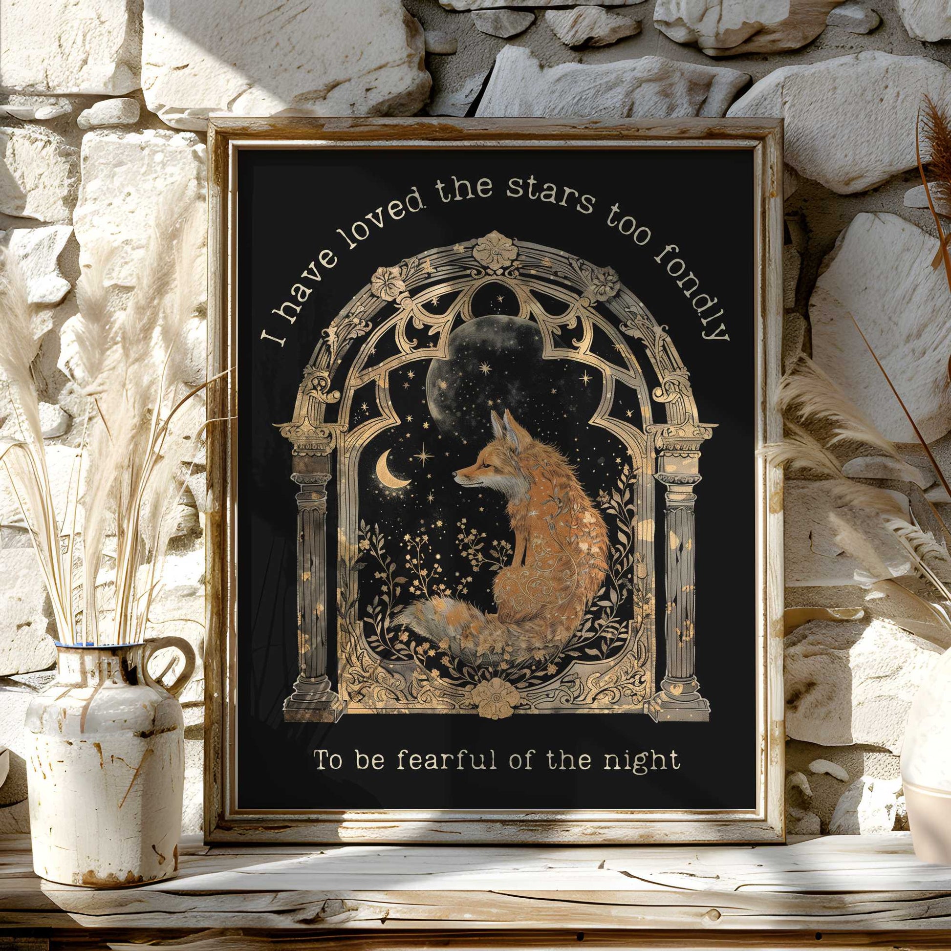 Poster 11″ x 14″ / Matte Design 266A - Art Print The Mystic Eden