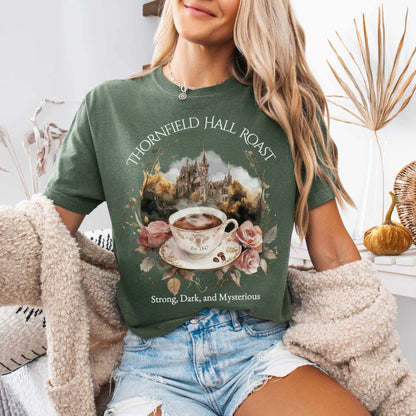 Thornfield Hall Roast Jane Eyre Charlotte Brontë Tee