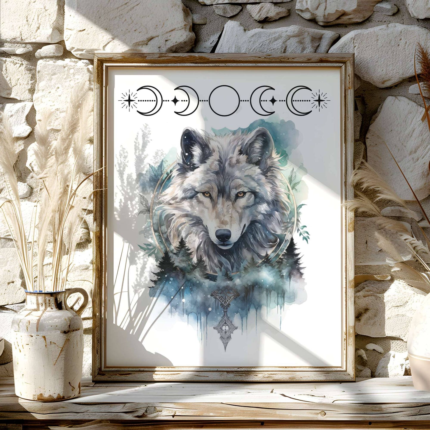 Poster 11″ x 14″ / Matte Design 41B - Art Print The Mystic Eden