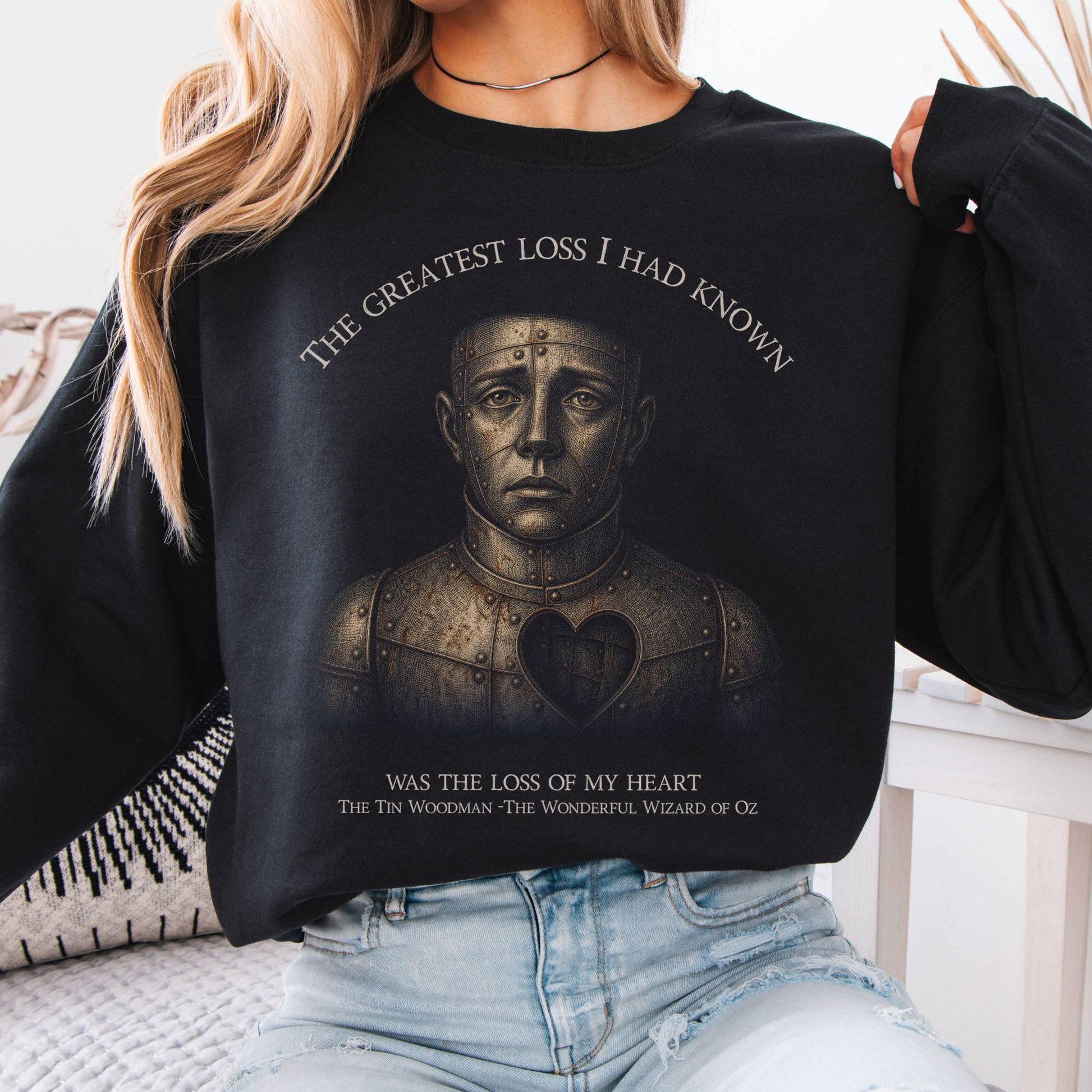 Sweatshirt Black / S Design 307 Crewneck Sweatshirt The Mystic Eden