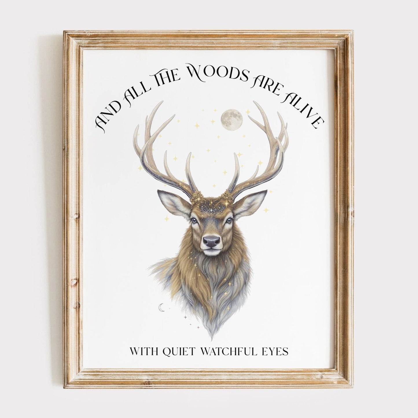 Art Prints 11″ x 14″ / Matte Design 282B - Art Print The Mystic Eden