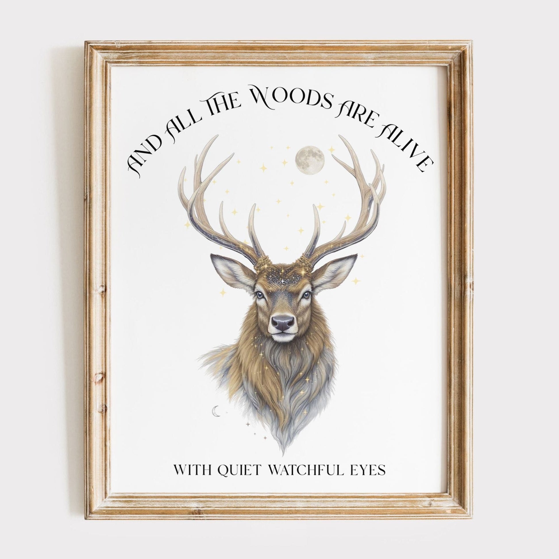 Art Prints 11″ x 14″ / Matte Design 282B - Art Print The Mystic Eden