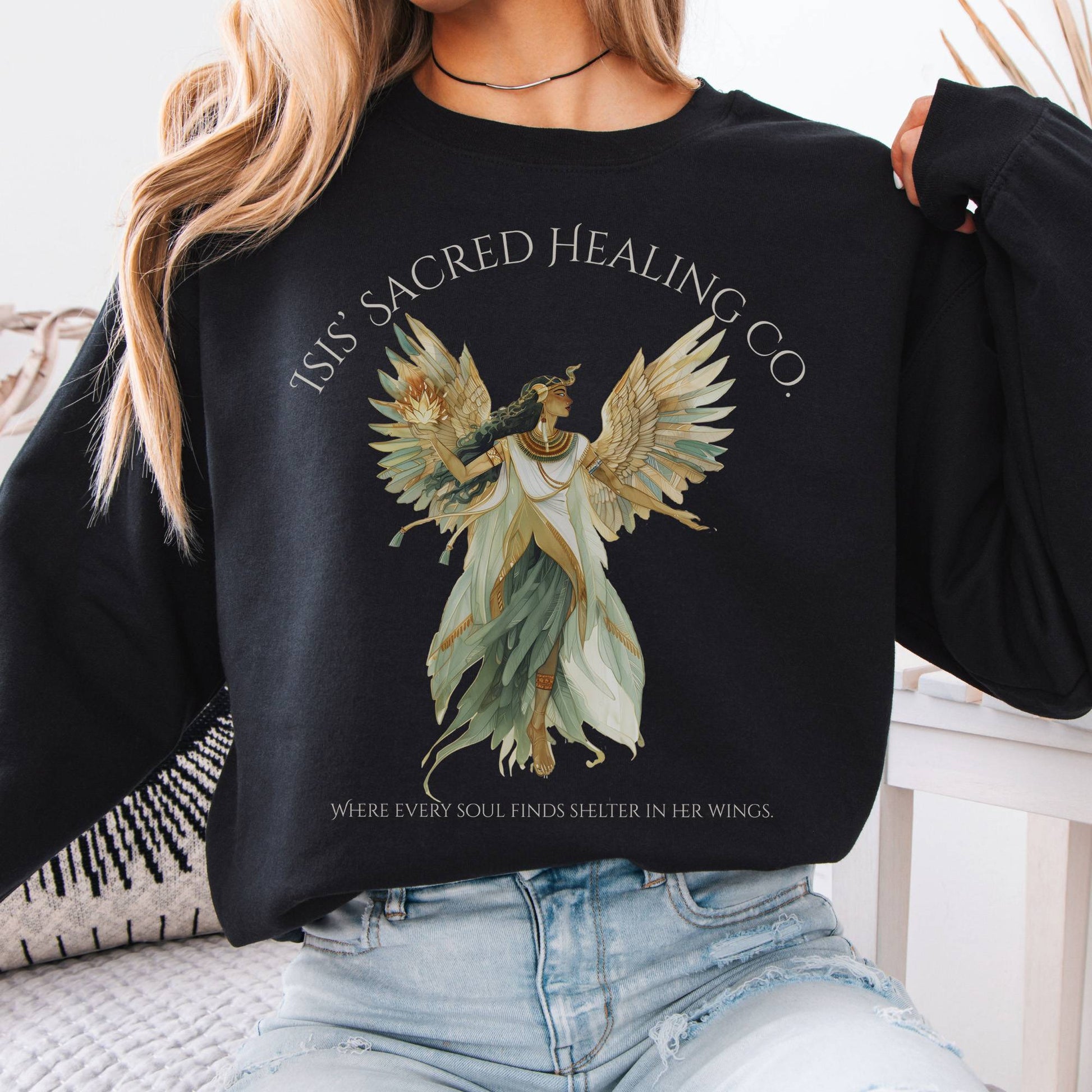Sweatshirts Design 263 Crewneck Sweatshirt The Mystic Eden