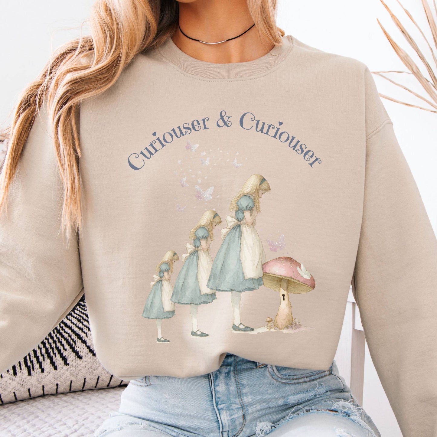 Sweatshirt Design 257 Crewneck Sweatshirt The Mystic Eden